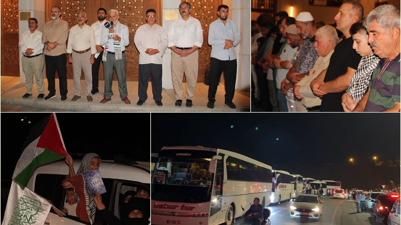 Batman'dan "Anadolu'dan Meclis'e, Meclis'ten Gazze'ye İnsani Koridor" yürüyüşüne destek