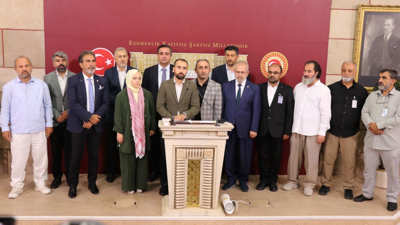 Sivil Toplum Platformlarından TBMM'de çağrı: Anadolu'dan Meclis'e Meclis'ten Gazze'ye İnsani Koridor