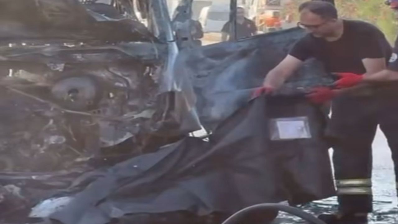 Adana'da feci kaza: Motosiklet sürücüsü yanarak hayatını kaybetti