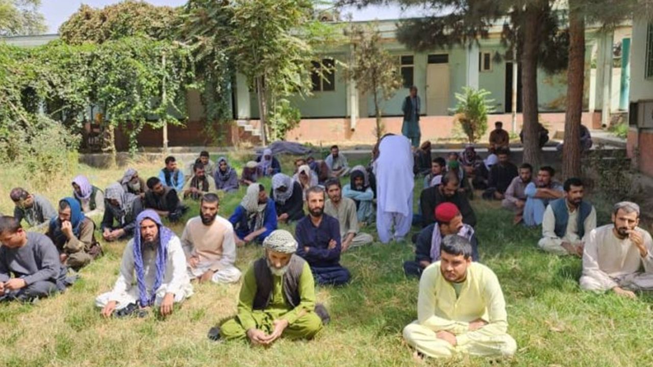 Afganistan'ın Bağlan eyaletinde onlarca uyuşturucu bağımlısı tedavi edildi