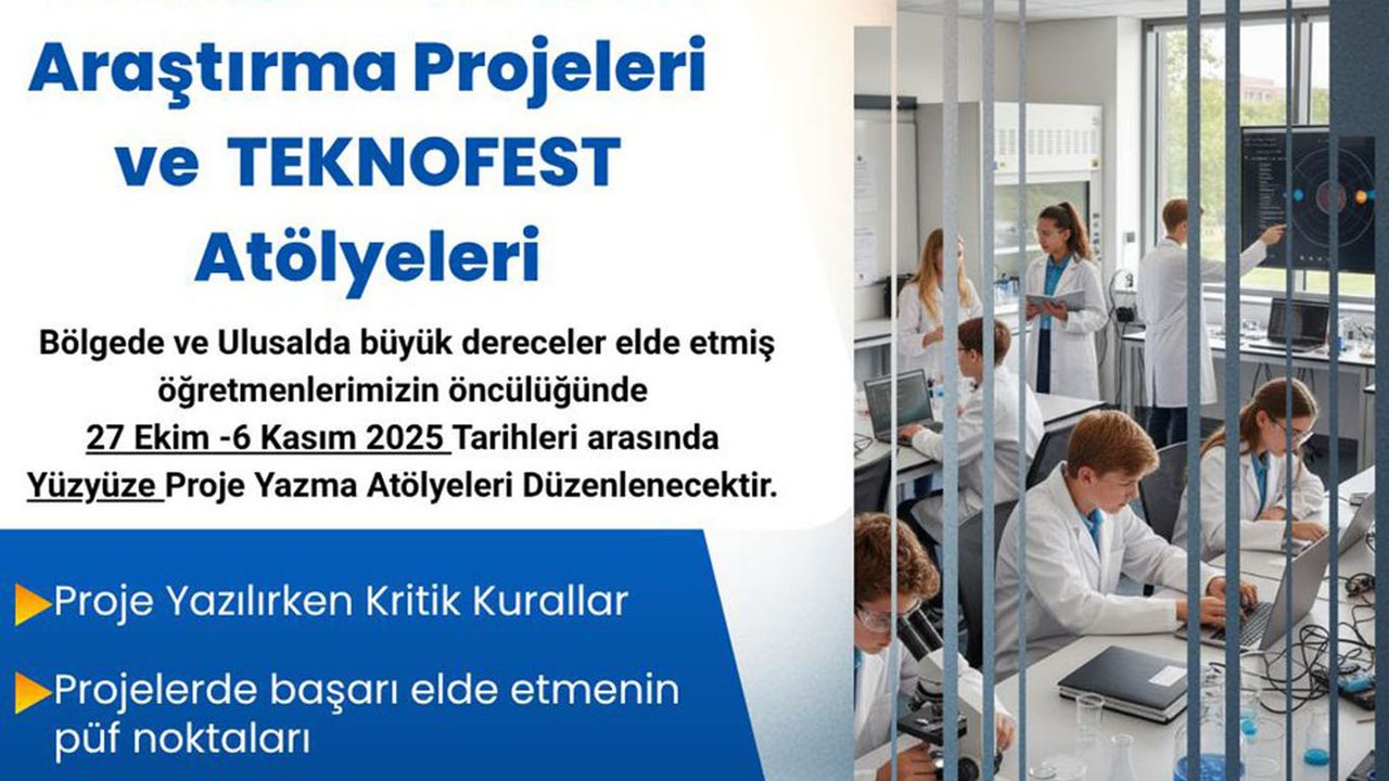 Batman'da TÜBİTAK ve TEKNOFEST proje eğitimleri başlıyor