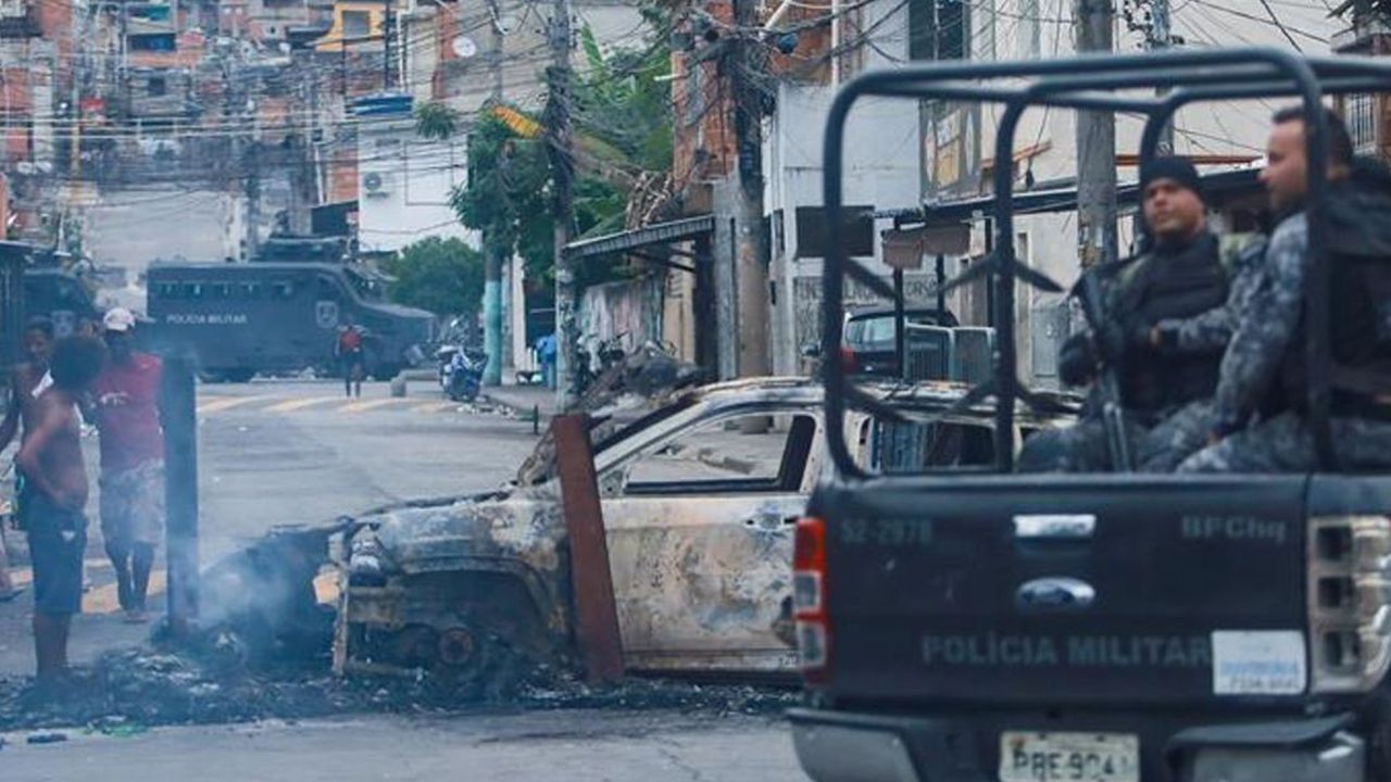 Brezilya'da uyuşturucu operasyonunda çatışma: 64 ölü