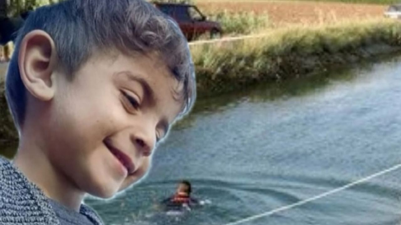 Dengesini kaybederek sulama kanalına düşen çocuk hayatını kaybetti