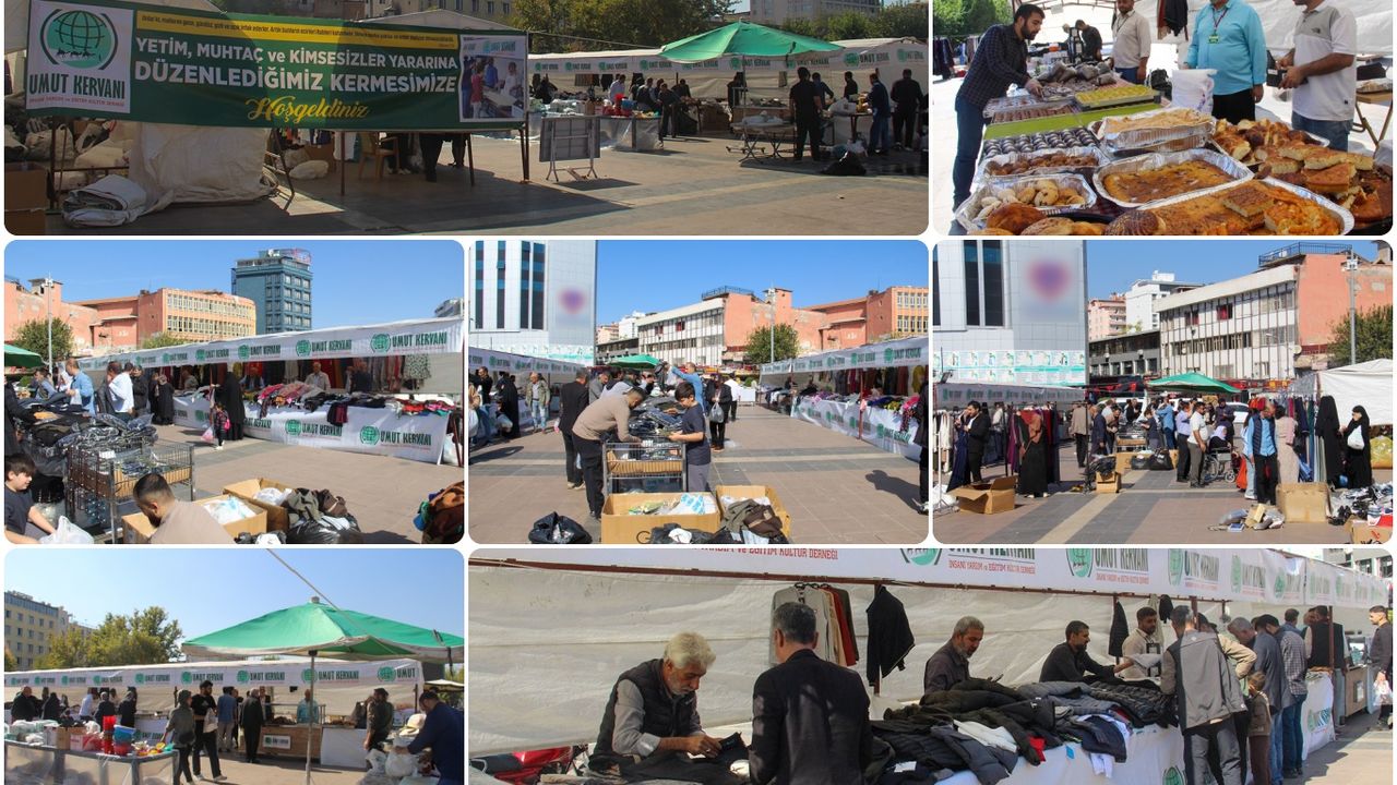 Diyarbakır'da ihtiyaç sahibi aileler yararına kurulan kermes devam ediyor