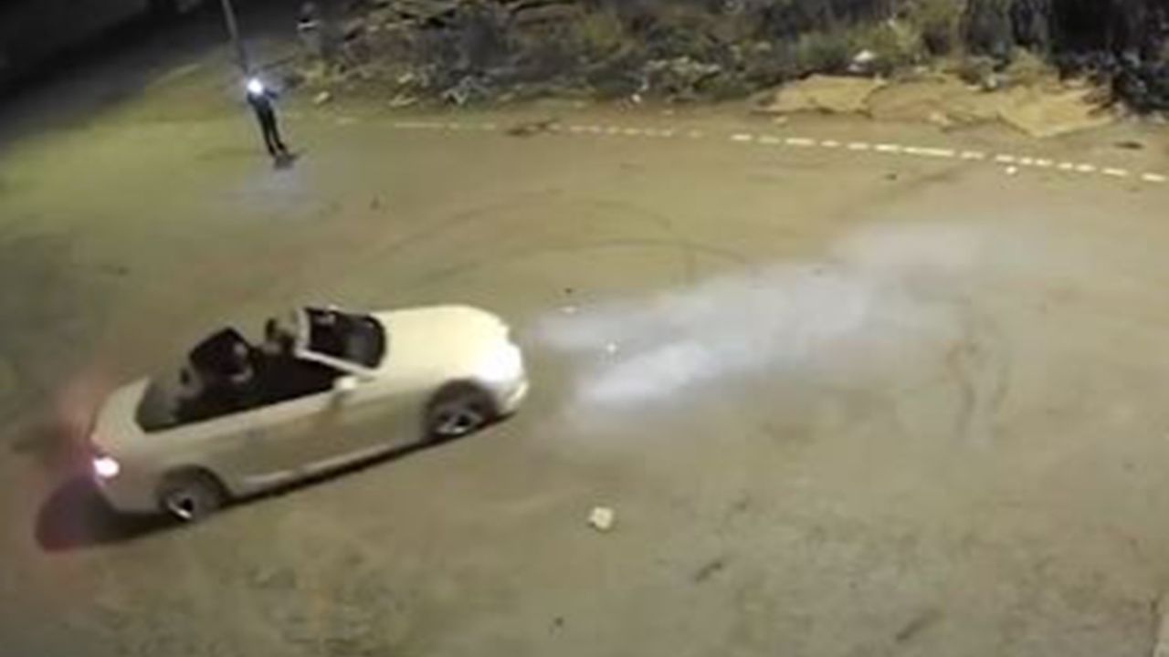 Drift atan sürücüye 46 bin lira ceza