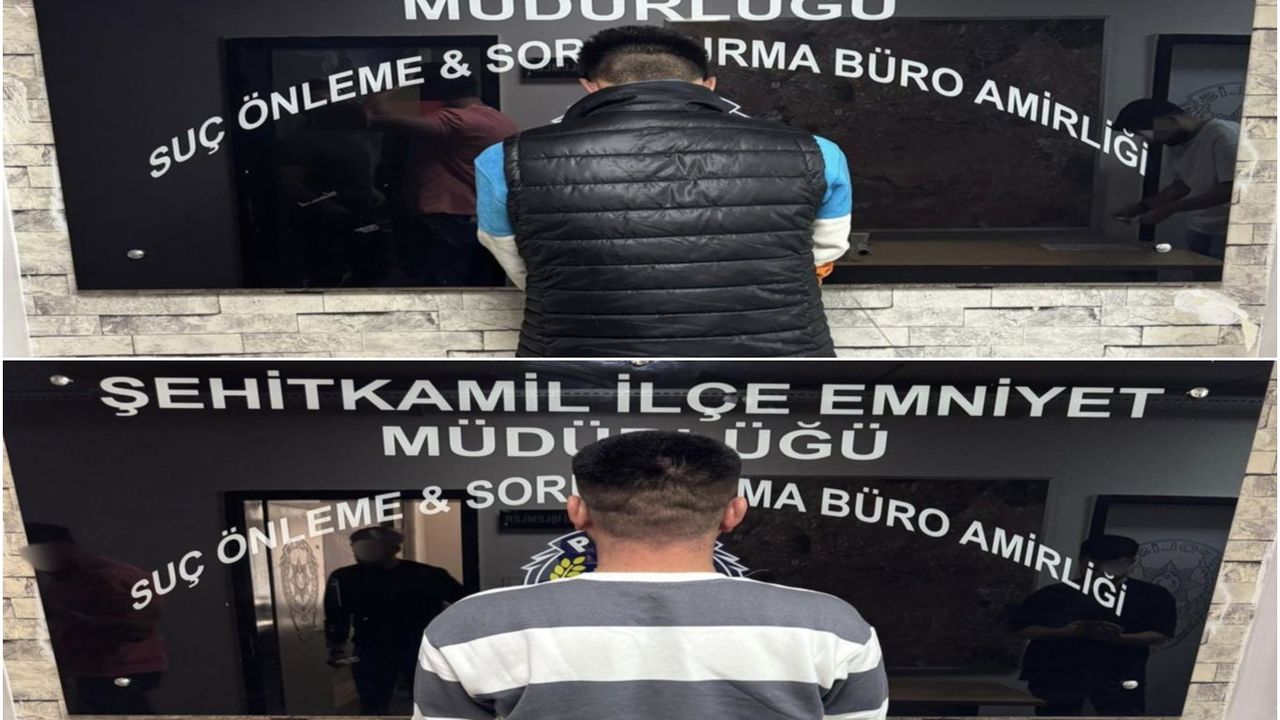 Gaziantep'te hapis cezası bulunan 2 şüpheli yakalandı