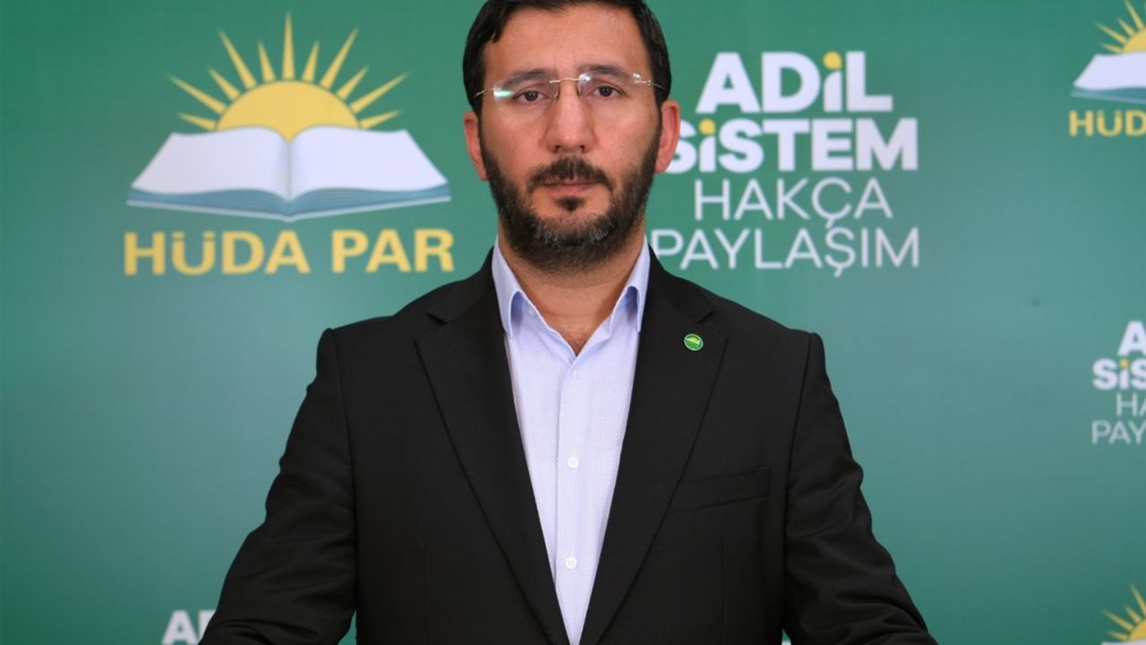 HÜDA PAR Dış İlişkiler Başkanı İmir: Gazze için bahaneler üretenler Sudan’daki vahşete sessiz kalmamalı