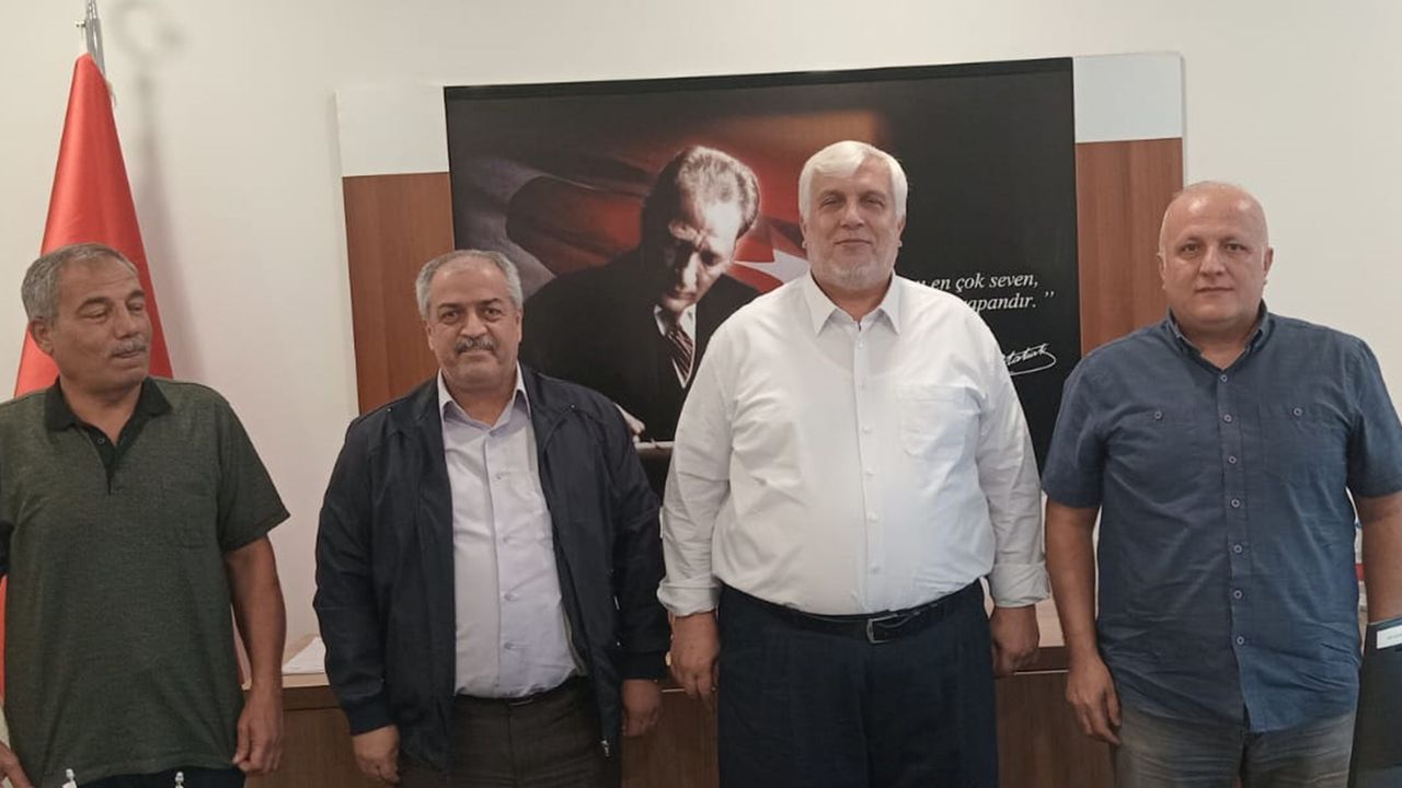 HÜDA PAR heyetinden Mersin Şehir Hastanesi’ne ziyaret