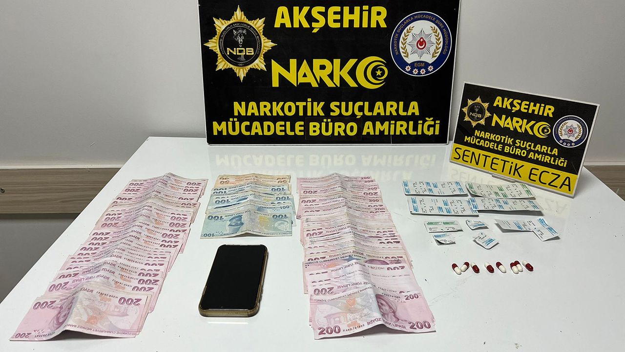 Konya Akşehir’de uyuşturucu operasyonu: 1 kişi tutuklandı