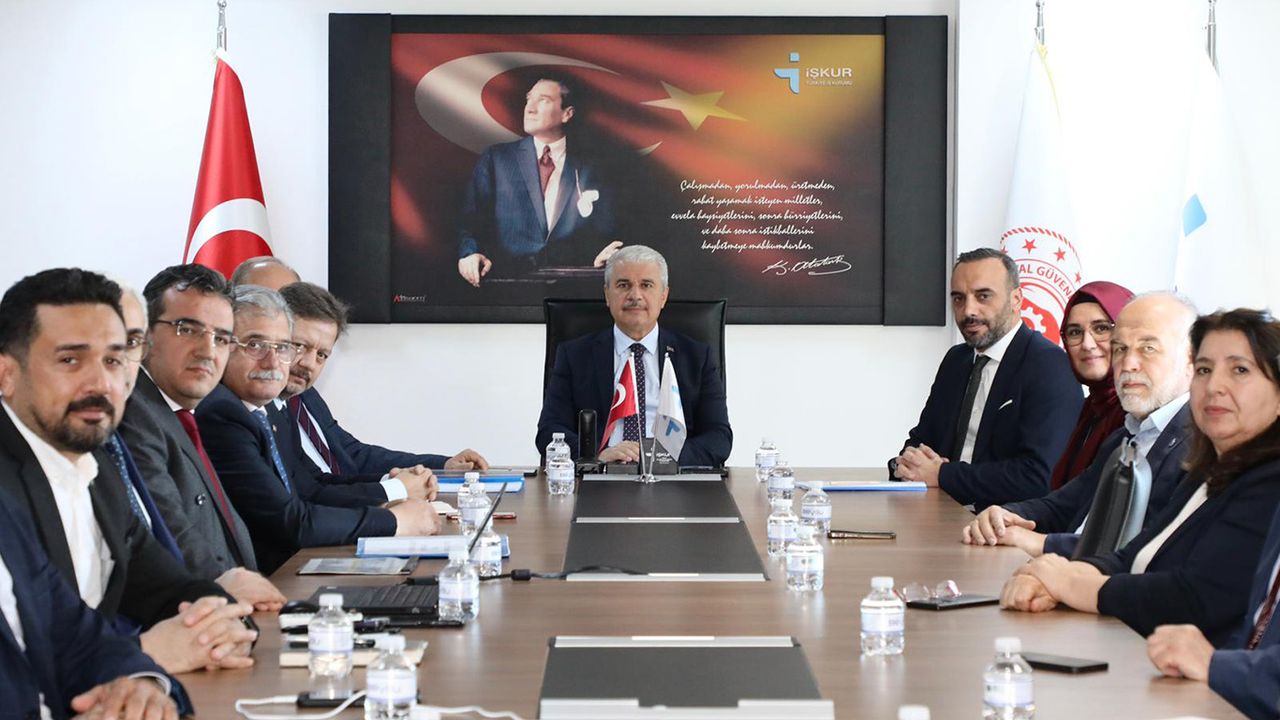 Konya’da İl İstihdam ve Mesleki Eğitim Kurulu Toplantısı gerçekleştirildi