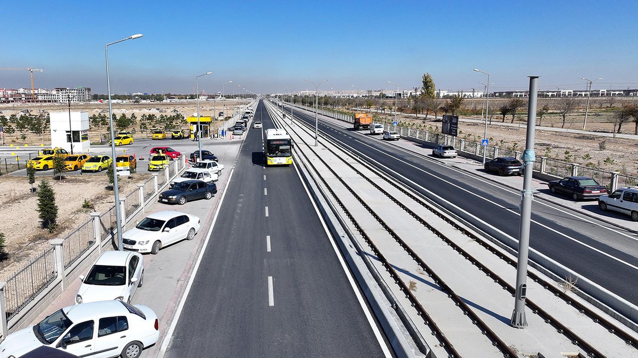 Konya’da Şehit Burak Aydoğan Caddesi yeniden trafiğe açıldı