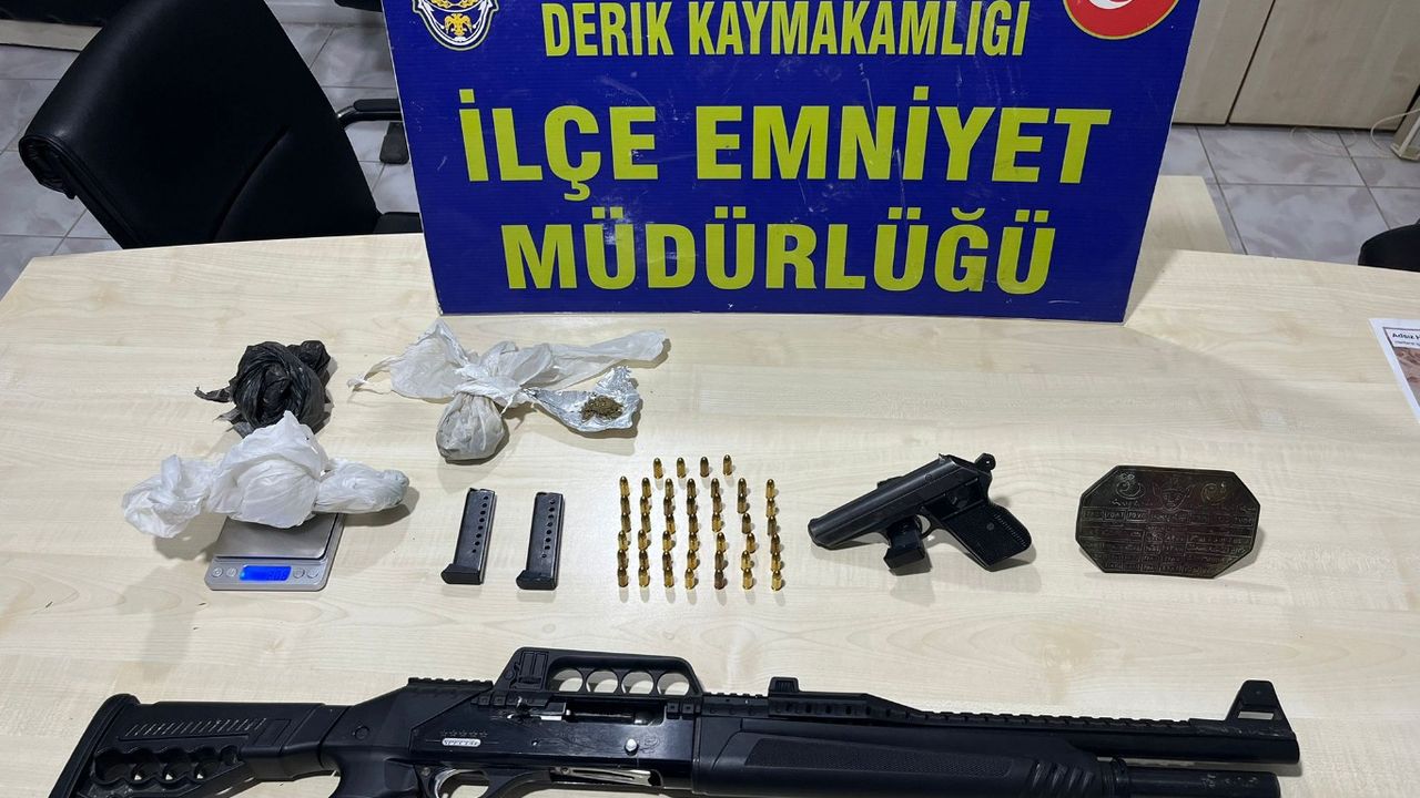 Mardin'de uyuşturucu operasyonunda 2 kişi tutuklandı