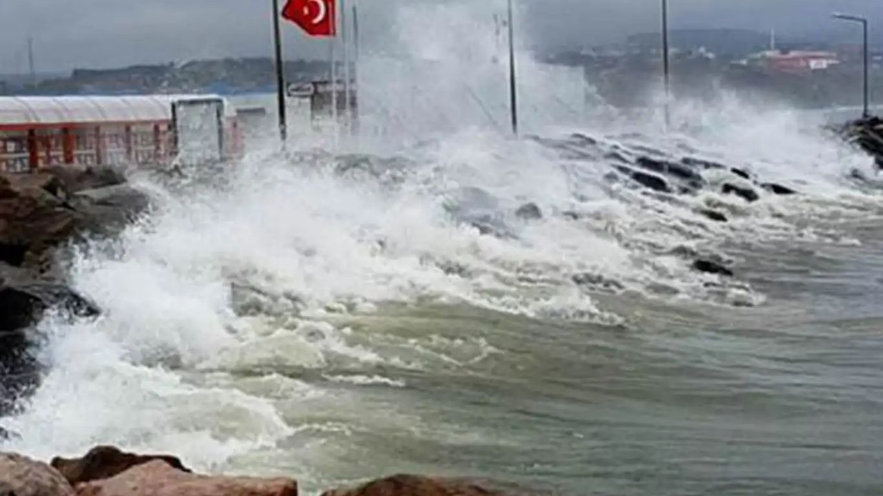 Meteoroloji'den denizcilere uyarı