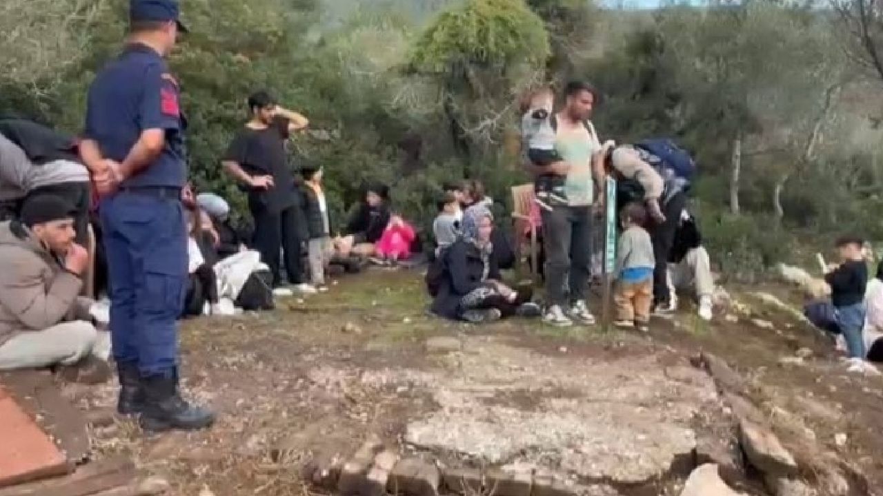 Muğla’da 74 düzensiz göçmen yakalandı
