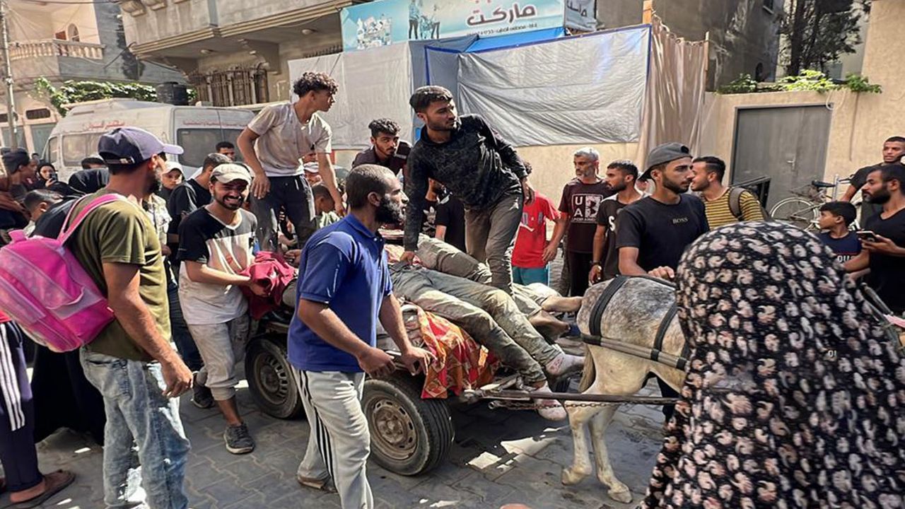 Refah'ta yardım bekleyenlere saldırı: 1 şehit, çok sayıda yaralı