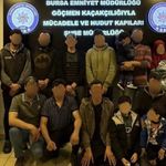Bursa'da göçmen operasyonu: 11 gözaltı