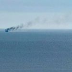 Rus ordusu Odessa'da kuru yük gemisini vurdu
