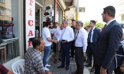 Diyarbakır Valisi ve Heyeti, Ergani Esnafını Ziyaret Etti