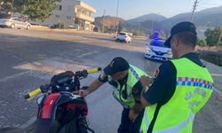 Gaziantep’te Motosiklet Denetimi: 54 Sürücüye Ceza
