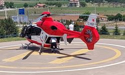 Malatya'da Kalp Krizi Geçiren 82 Yaşındaki Hastaya Hava Ambulansıyla Acil Müdahale