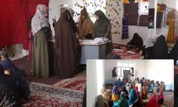 Afganistan'da açılan ücretsiz kurslarda hem meslek hem de Kur'an-ı Kerim öğretiliyor