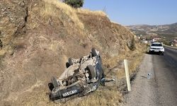 Kilis'te otomobil şarampole devrildi: 1'i ağır, 6 yaralı