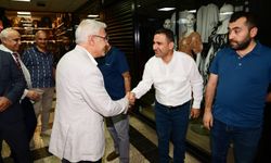 Battalgazi Belediye Başkanı Güder, kapalı çarşı esnafını ziyaret etti