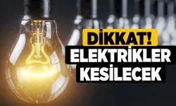 Dicle Elektrik Dağıtım A.Ş. (DEDAŞ), Şanlıurfa'da Elektrik Kesintisi Uygulayacak!