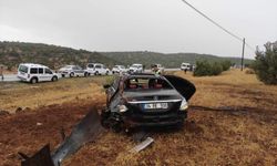 Midyat-İdil kara yolunda trafik kazası: 1 yaralı 