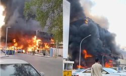 Suudi Arabistan'da otel yangını