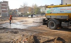 Battalgazi Belediyesinden enkaz sonrası temizlik çalışması