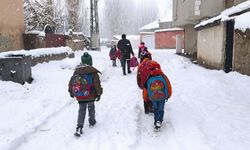 Kar yağışı nedeniyle 13 ilde eğitime ara verildi