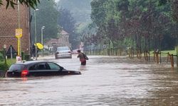 Belçika'da şiddetli yağış ve fırtına etkili oluyor 