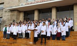 Tıp Fakültesi öğrencilerinden Filistin'e destek açıklaması