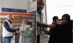 Vanlı çocuklar kumbaralarını Gazze’ye bağışladı