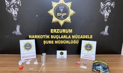 Erzurum'da uyuşturucu operasyonu: 2 gözaltı