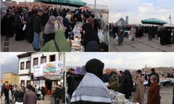 Ankara'da Filistin yararına hayır çarşısı ve kermes açıldı