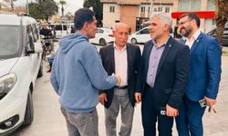 HÜDA PAR Tarsus Belediye Başkan adayı Aslan'dan esnaf ziyareti