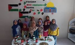 Mazıdağlı minikler Gazzeli çocuklara kumbaralarını bağışladı