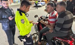 Akçakale’de yoğun motosiklet denetimi!
