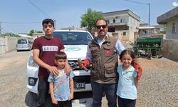 Şanlıurfa'da bitkin halde bulundu