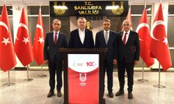 Spor Bakanı ile TFF Başkanı Şanlıurfa'da
