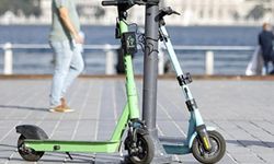 Şarjdaki scooter bomba gibi patladı