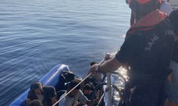 İzmir açıklarında düzensiz göçmen operasyonu