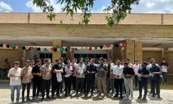 Harran Üniversitesi öğrencileri Refah bölgesindeki saldırıya tepki gösterdi