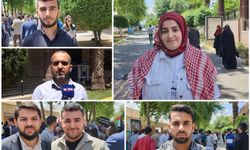 Harran Üniversitesi Öğrencileri: Filistin için ayakta olan herkese selam olsun