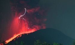 Ibu Yanardağı'nda volkanik hareketlilik