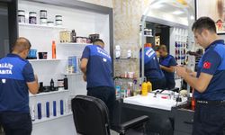 Şanlıurfa'da Zabıta Ekiplerinden Kuaför ve Berber Denetimi