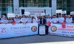 HAK-İŞ Ağrı Başkanı Yıldırım: "İşçinin iradesi kırmızı çizgimizdir"