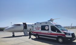 33 günlük bebek ambulans uçakla İstanbul'a nakledildi